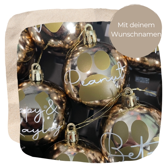 Weihnachtskugel für dein Haustier